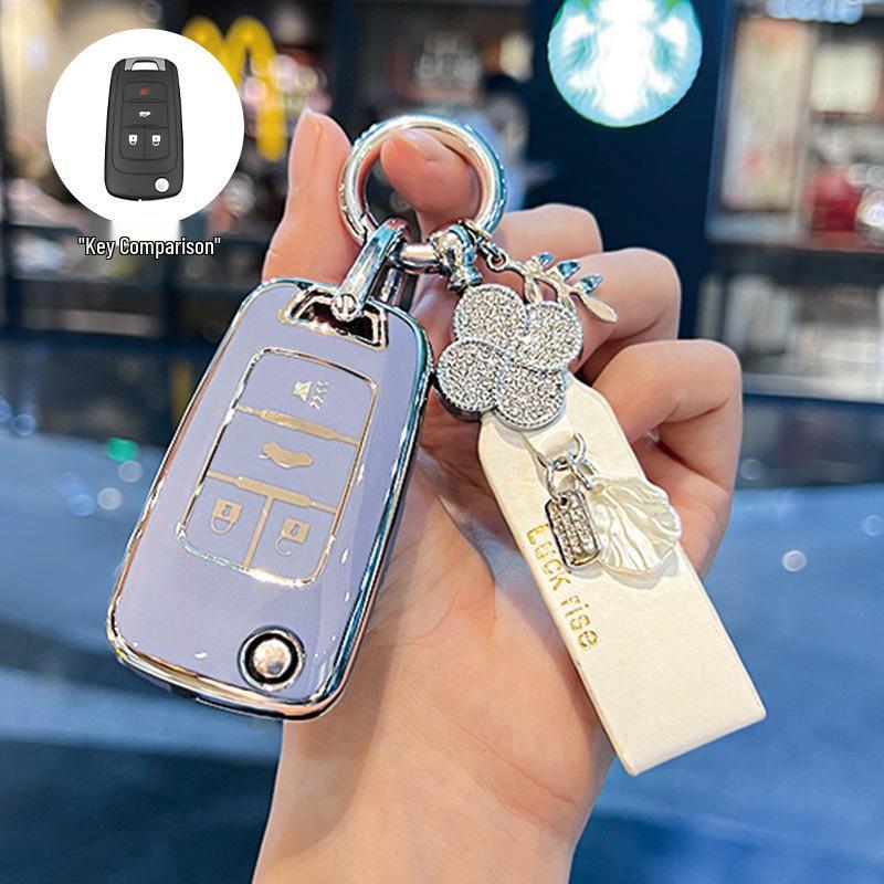 Women's Key Case for Buick Excelle, Verano, Regal, LaCrosse, Envision, and Encore