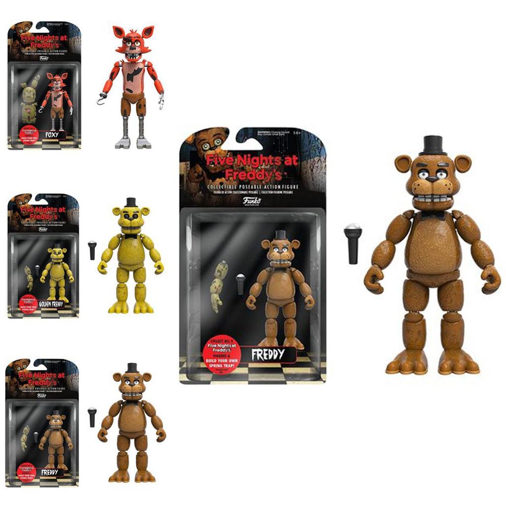 Fnaf Funko Five Nights At Freddy's Action Figure Articulated Golden Freddy For Kids