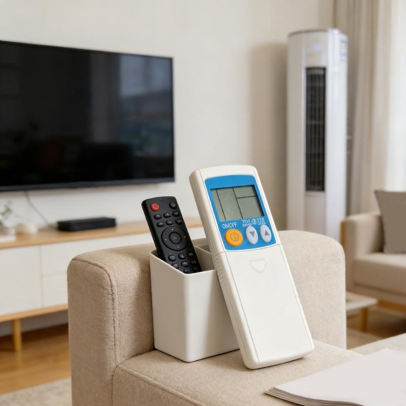 Remote Control with Fast Response Key Ergonomic Operation and ABS Construction Suitable for Consumer Electronics