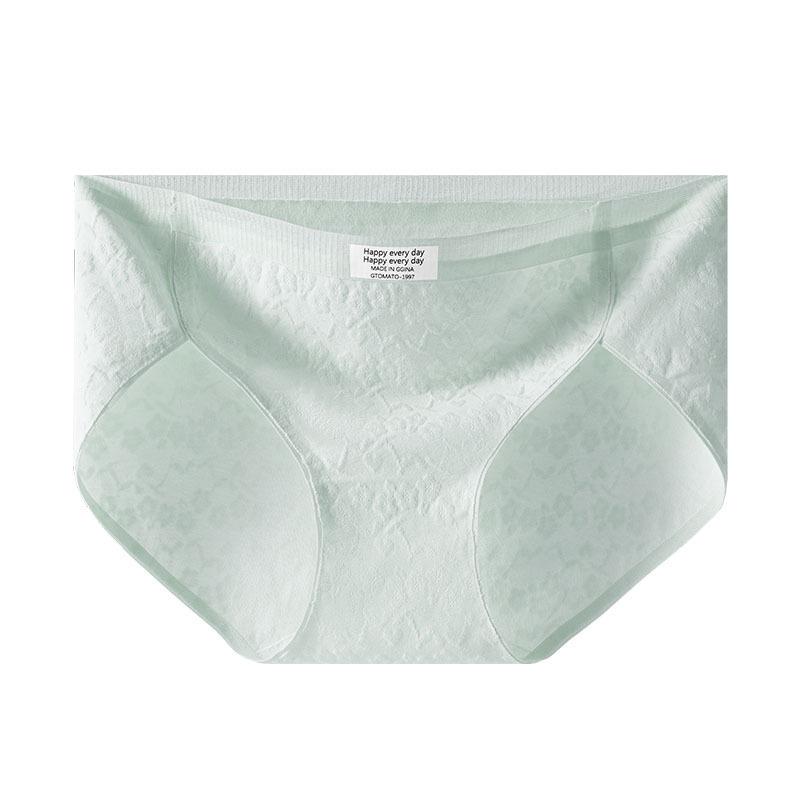 High-Cut Women's Pure Cotton Underwear - 2025 Skin-Friendly No-Ride-Up Briefs