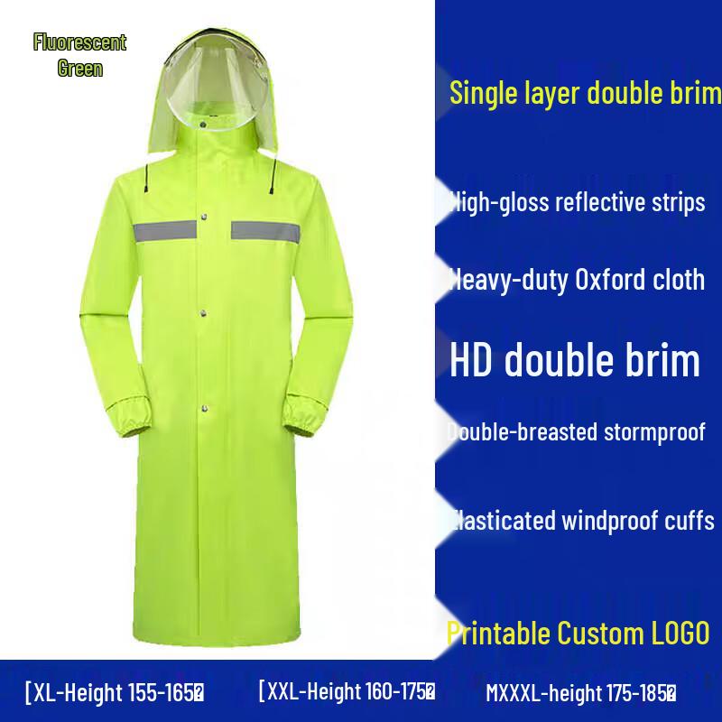 Xihe Kids  One-Piece Reflective Raincoat