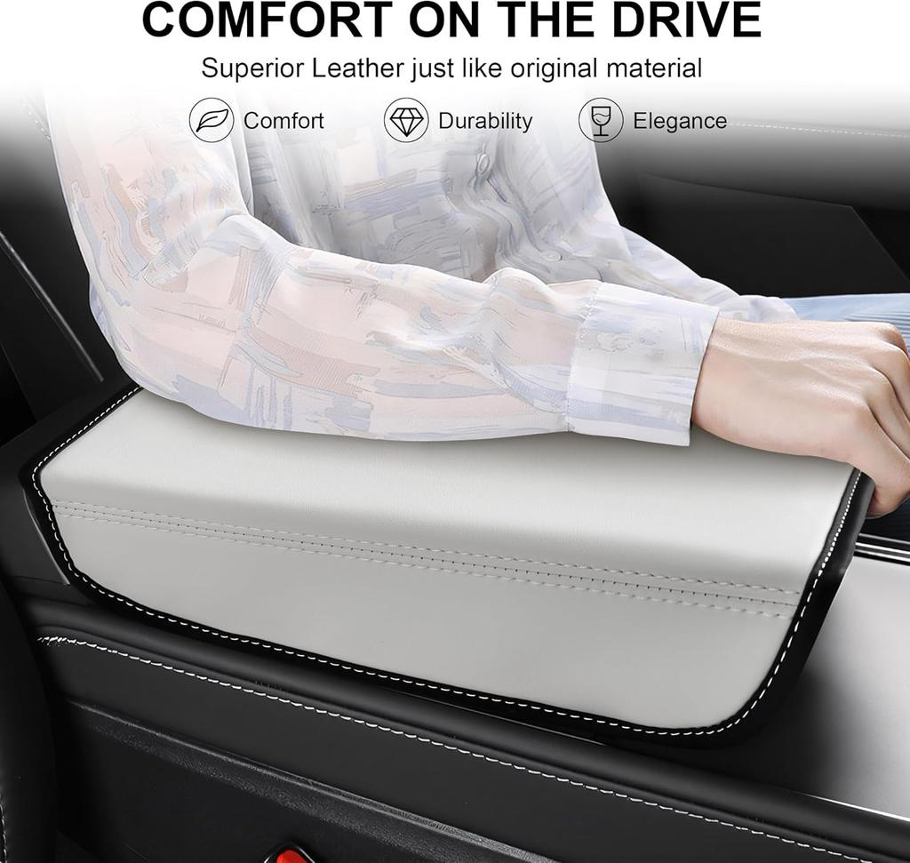 For Tesla Model Y Armrest Box Cover Model 3 Highland Central Control Armrest Decoration Interior Model 3 Accessories Protection