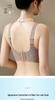 Červená Push-Up podprsenka ve velikosti Plus Size s nastavitelnou podporou proti prověšení pro štíhlejší vzhled