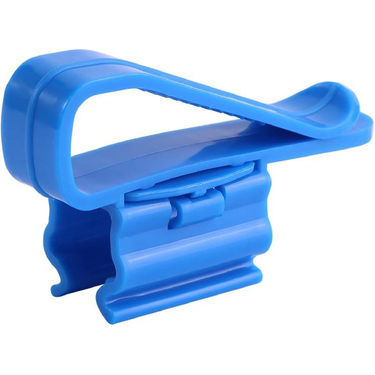 2Pcs Water Pipe Clips, Multifunction Plastic Adjustable Fish Tank Clamps Mounting Clip Water Pipe Tube Clamp Hose Holder