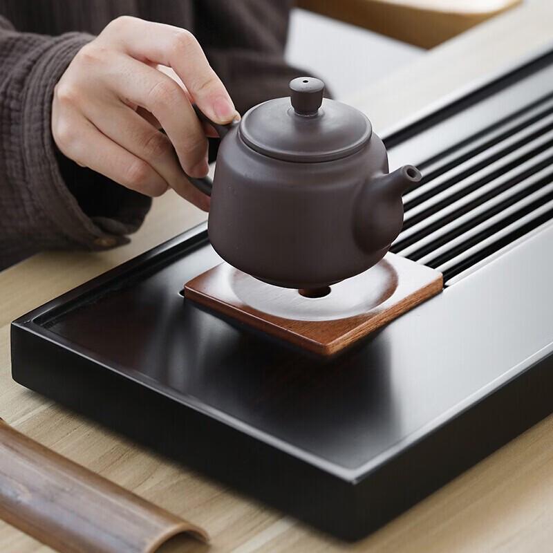Ebony Wood Tea Tray for Kung Fu Tea