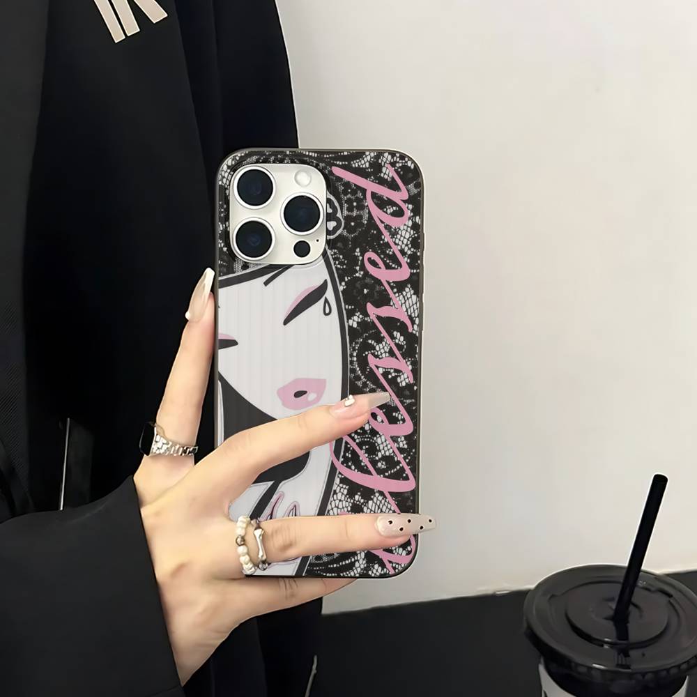 Japan Tokidoki Phone Case For IPhone 17 16 15 14 13 12 11 Corrugated Frosted Soft Cover Anti-Slip