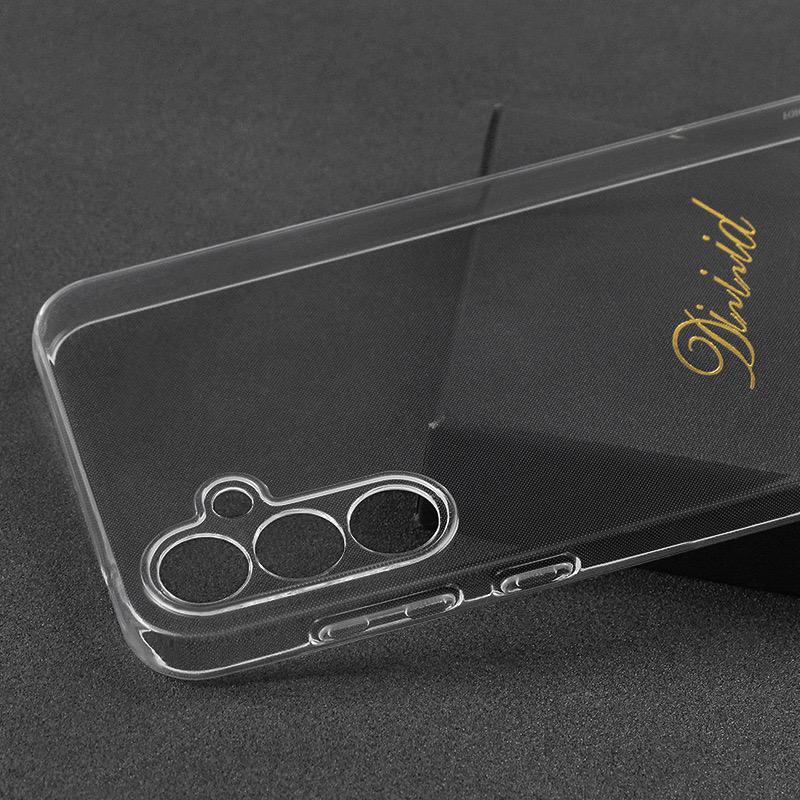 TPU Phone Case for Samsung Galaxy A55 5G Shell Precise Lens Cutout Slim-Fit Cover