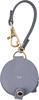 Pocket Watch Field Work Analog Loupe Included 2x Magnification with Strap Bag Charm Strap Watch Anipe Kuroneko Navy [Field Work] Women's MKK3017-5