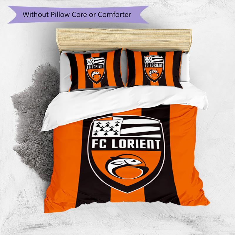 Lorient Pattern Bedding,Quilt Set Quilt Cover Pillowcase Home Birthday Gift (1*duvet cover+2*pillowcase,without core)