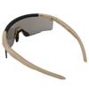Shooting Glasses Prevent Fog UV Protection Military Glasses with Nearsighted Glasses Frame for Riding Skiing