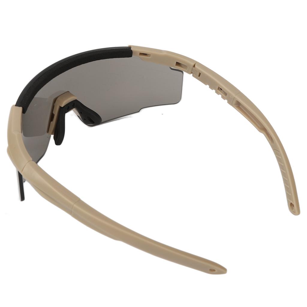 Shooting Glasses Prevent Fog UV Protection Military Glasses with Nearsighted Glasses Frame for Riding Skiing