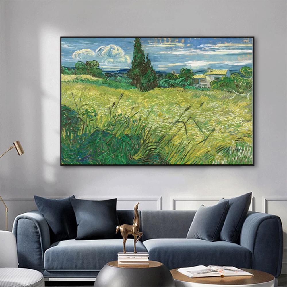 Natural Landscape HD Print Van Gogh Masterpiece Poster Starry Sky Sunflower Canvas Painting Modern Home Decor Wall Art Picture