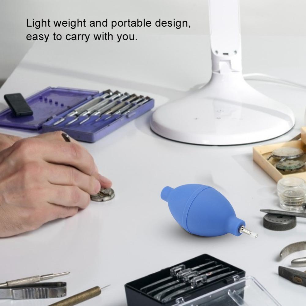 Blue Rubber Rubber Soft Cleaning Tool Soft Ball Pump Squeeze Ball Design Watch Accessory Dust Air Blower Pump Computer Cleaning