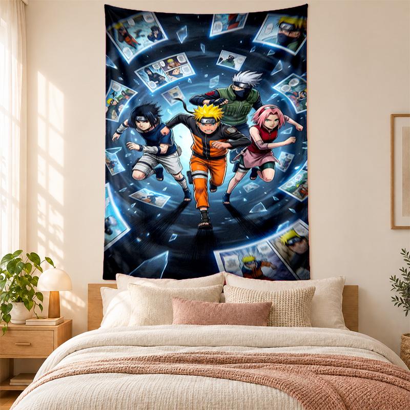 Naruto Tapestry Highquality for Decorating Living Room Bedroom Dorm Walls Ideal As Bedroom Wallart Orholiday Gift
