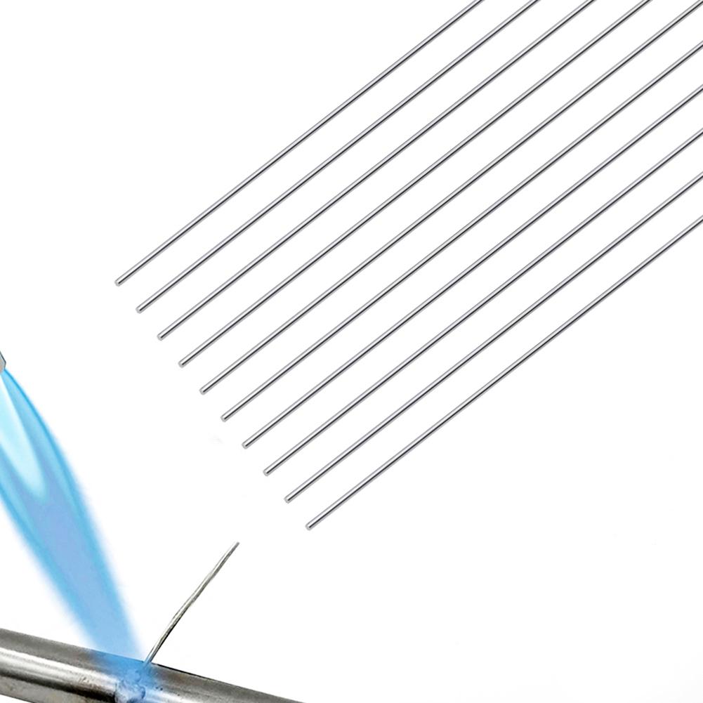 5-10Pcs Low Temperature Easy Melt Aluminum Universal Welding Rod Cored Wire Rod Solder No Need Solder Powder Weld Bar for Propane Torch