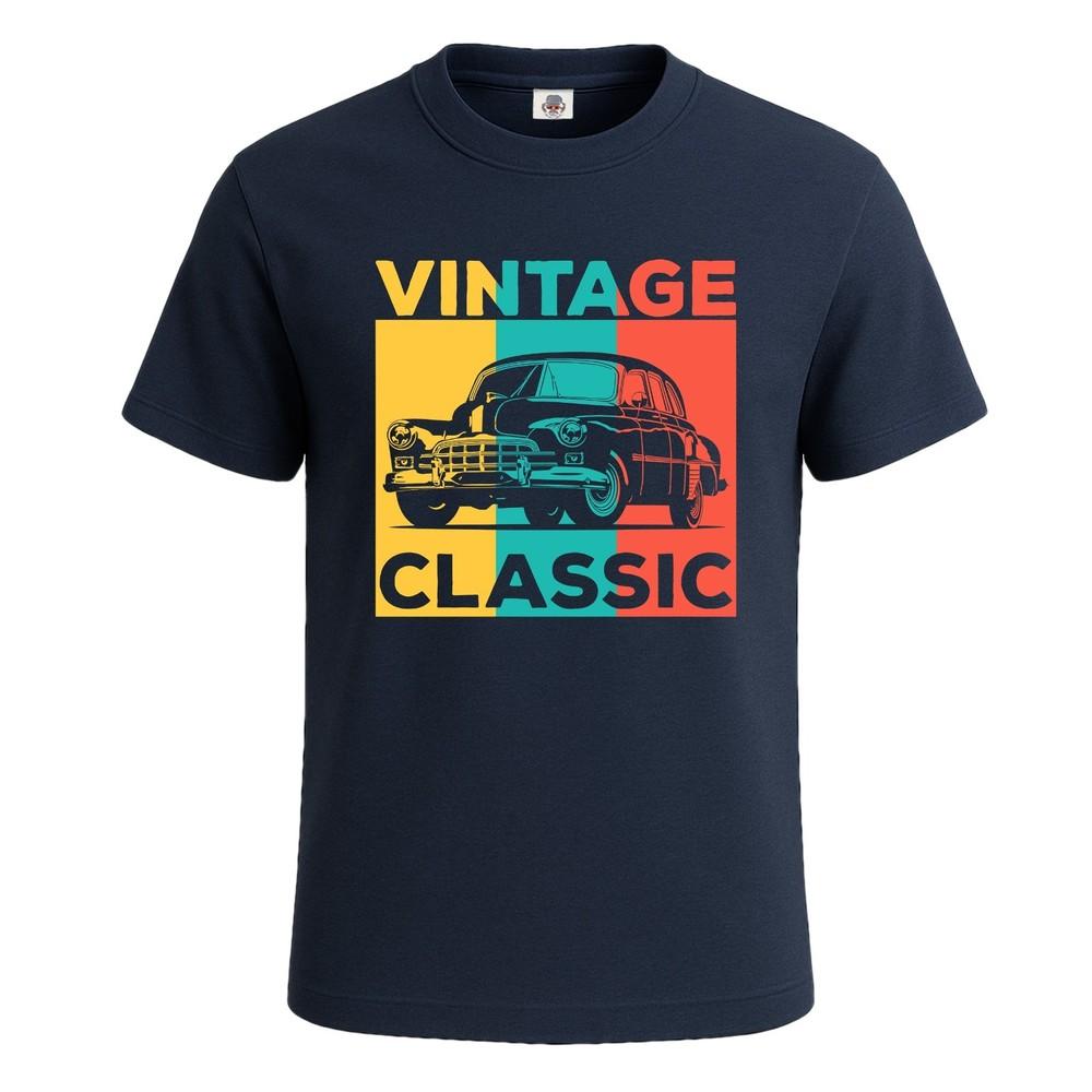 Vintage Classic Car Car Lovers Novelty Gift Mens T Shirt Funny Shirt Top