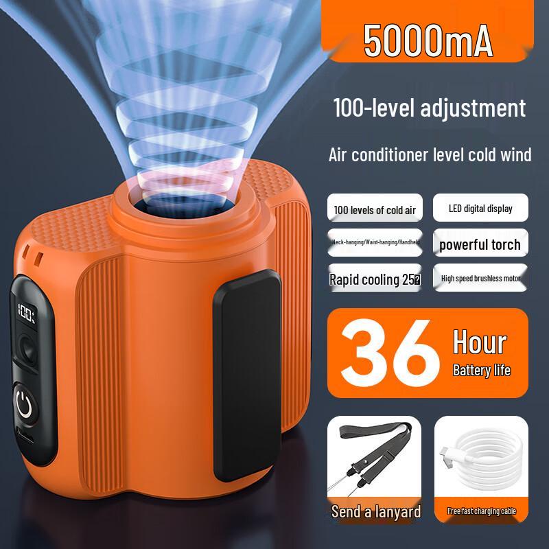 

Portable Clip-on Waist Fan