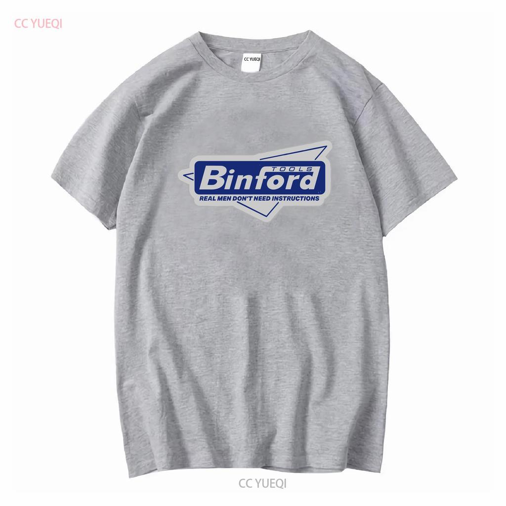 Hot Sale Binford Tools T Shirt 100 Cutton Size S 5xl Ship From Usa Long Sleeves Vintage Washed Stylish Breathable Slightly