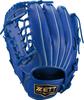 ZETT Youth Baseball Soft Royal Blue Size BJGB74540F Glove, Steer, All-Around, Left-Handed Throw, (2500), L,