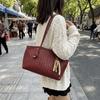 Modische Große Schultertasche Elegante Stilvolle Unterarmtasche Neue PU-Tragetasche Arbeit