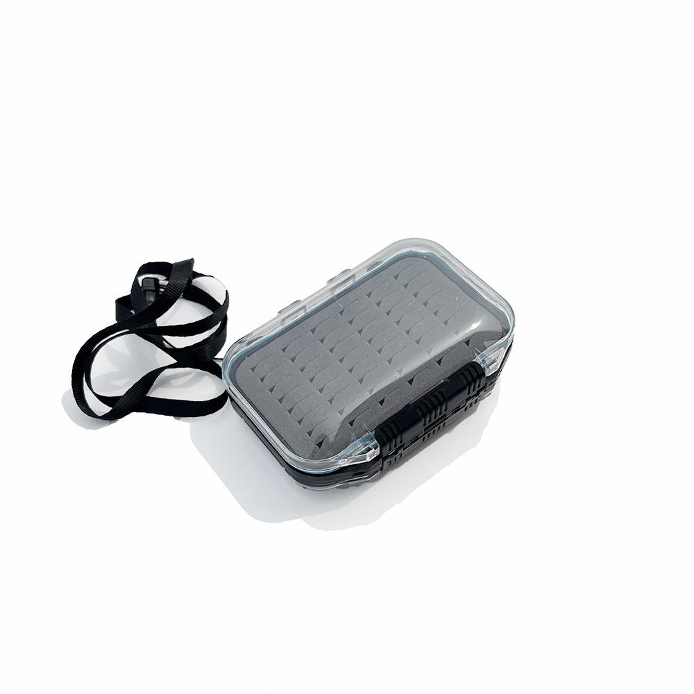 Double-Sided Fly Fishing Hook and Lure Storage Box for Hair Flies, Small Spinners, and Artificial Baits.