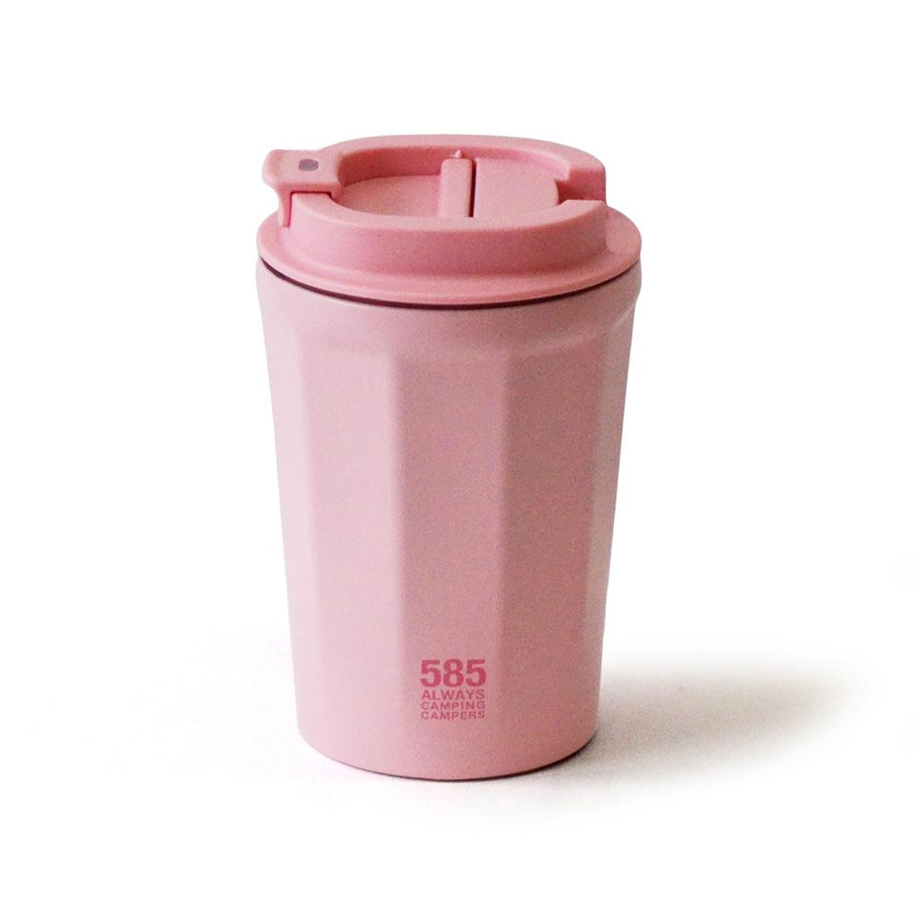 BCL 585 Suction Salmon Tumbler Mug, 300ml, Pink, Non-Slip