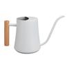 Stainless Steel Watering Can Pot Retro Small Plant Watering Can with Wooden Handle for Indoor Outdoor 1000ML