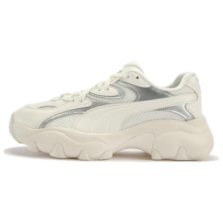 (WMNS) PUMA Pulsar Lite Warm White Puma Silver Women s 403720-01 EU 37