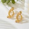 Fashion Snake Head Necklace Earrings Set