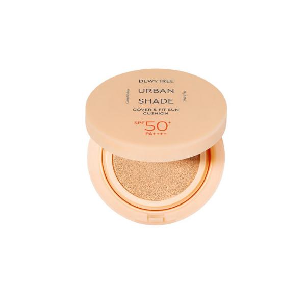 

Dewytree Urban Shade Cover & Fit Sun Cushion SPF50+ PA++++ 14g - Long-lasting Coverage & UV Protection