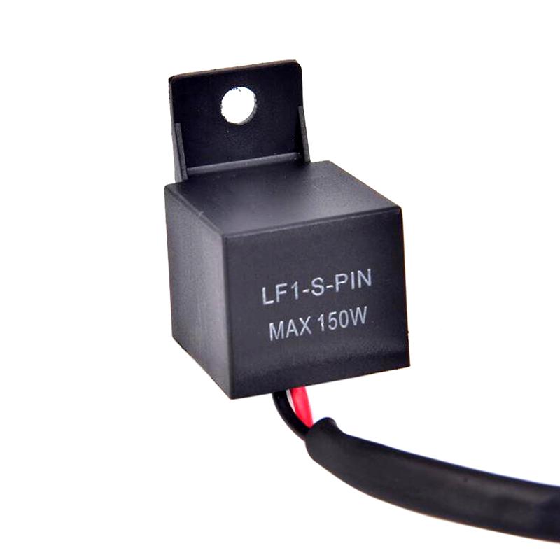 2 Pin 12V Led Turn Light Flasher Motorcycles Blinker Relay Signal Rate Control