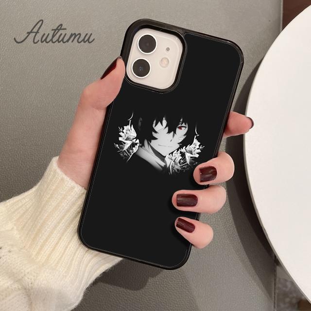 Bungou Stray Dogs Etui na telefon dla iPhone 11 12 13 14 Pro Max mini X XR XS SE 2020 6S 7 8 Plus Samsung Galaxy S21 S22 Pokrowiec skorupa