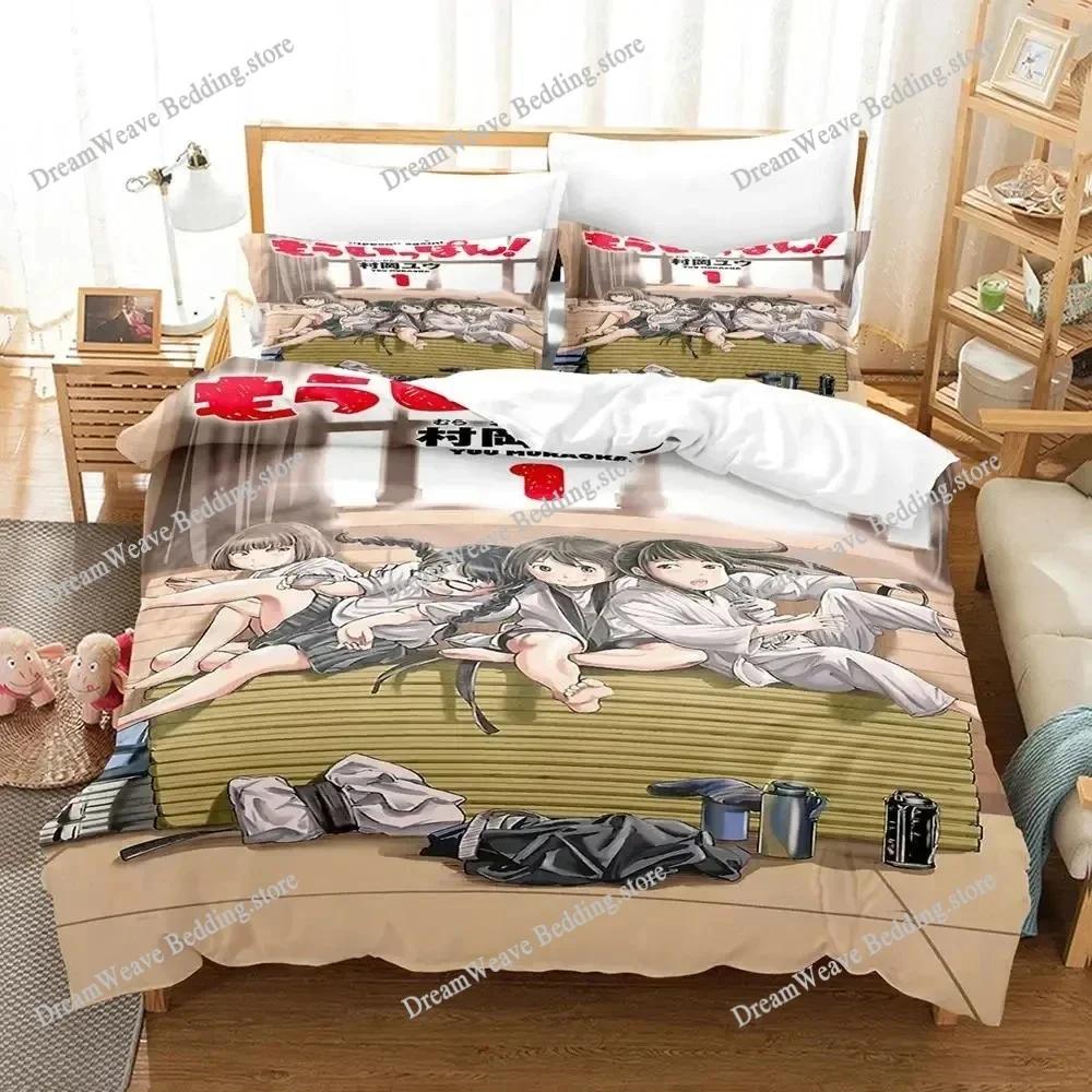 3D Printed Anime Ippon Again Bedding Set Boys Girls Twin Queen Size Duvet Cover Pillowcase Bed Kids Adult Home Textileextile9639