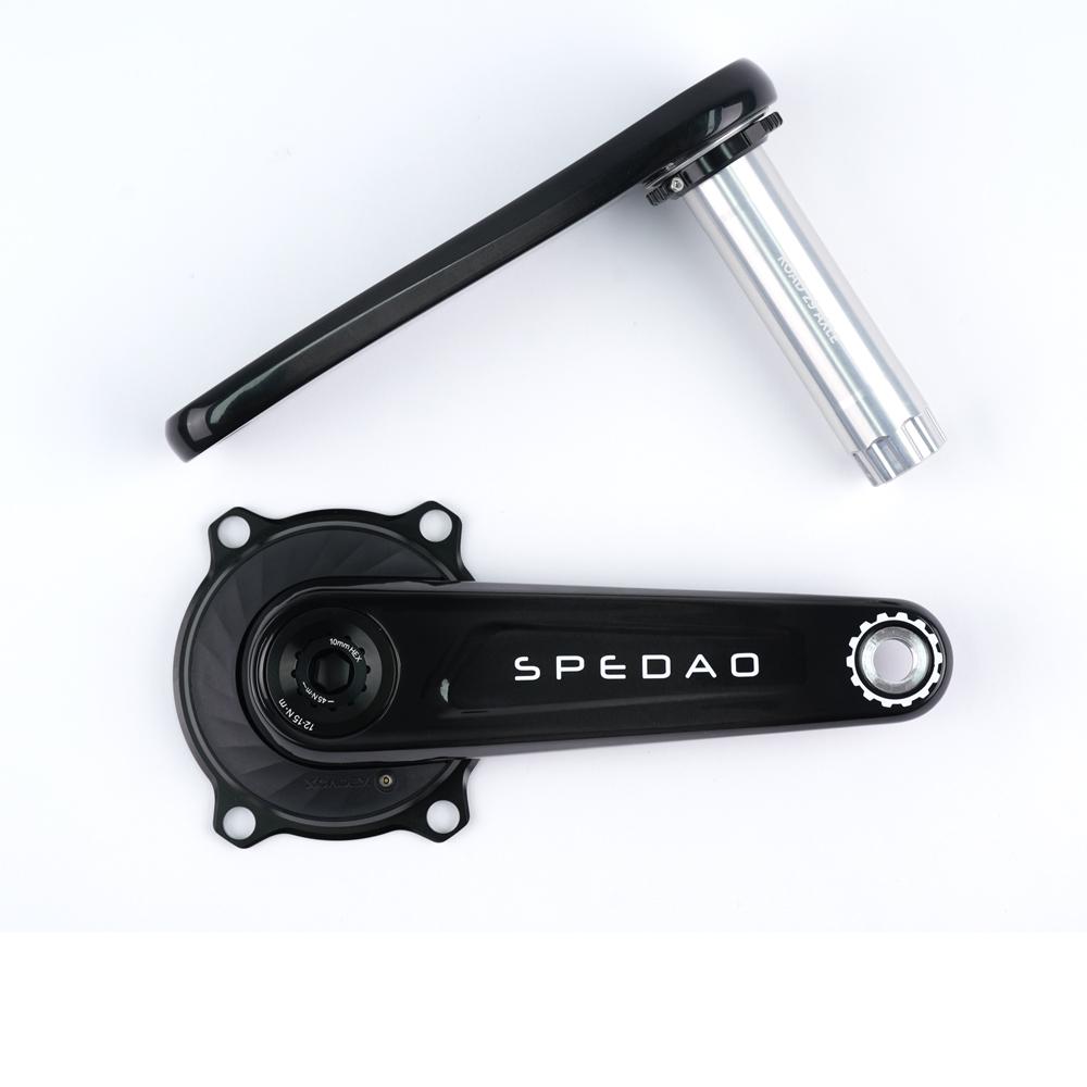 Patented Carbon Fiber MTB Crankset for Road Mountain Bike Racing New Designed Chainwheel Part for Bicycle Teams