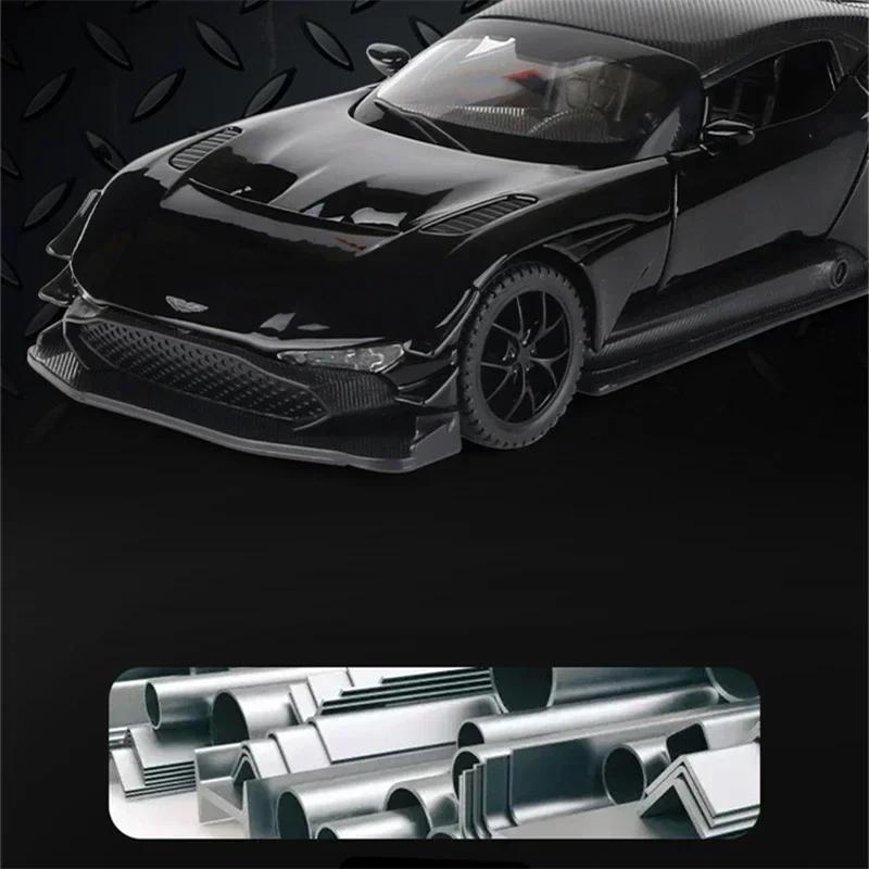 LYZRC Nové 1:32 Aston Martin VULCAN sportovní auto Simulace Odlévaný Kovová Slitina Model auta Zvuk Světlo Natahovací Kolekce Dětská Hračka Dárky