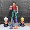 12.59Inch/32cm Studio Baby Wukong Super Saiyan SSj3 Vegeta Dragon BallZ Can Battle Figure Toys Gifts JG GT PVC Shell Be Move Round Sensory Durable