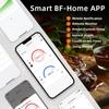 Wireless Bluetooth Meat Thermometer Digital BBQ Kitchen Thermometer Support 6 Probe for Smoker Cooking Grill Oven Candy