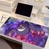 Rubber Mouse Pad P-Pokemon Gengar Gamers Decoracion Gamer Desk Mat pc Mousepad Laptop Gaming Accessories Varmilo Keyboard Carpet