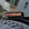 For 2018- Jeep Wrangler JL Gloss Black Rear Roof Brake Light Lamp Trim Cover