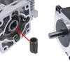 RV030 shaft sleeve adaptor for worm gearbox speed reducer shaft coupling 6.35mm 8mm input shaft of nema 23 motor