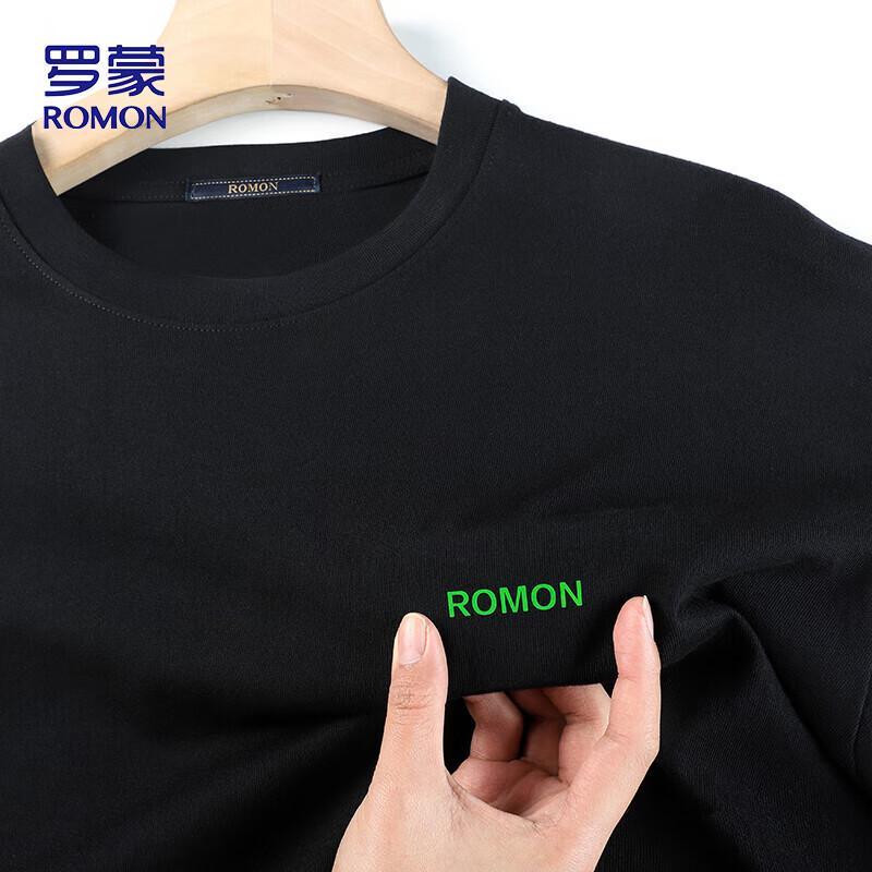 ROMON Men's 666 Functional Cool-Touch Cotton Short Sleeve T-Shirt