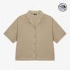 Women S Ice Cube Short Sleeve Shirt Walnut nh8SS40c