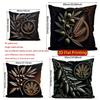 Vintage Botanical Wheat Olive Print Throw Pillow Covers Pattern Cushion Cover Suitable For Sofa Bedroom Car Pillow Cover