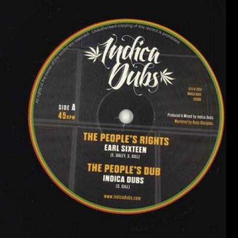 

10-дюймовая пластинка EARL SIXTEEN - Права людей; People s Dub / Upl ISS098 Indica Dubs UK 2024 UK Reggae, Ska & Dub