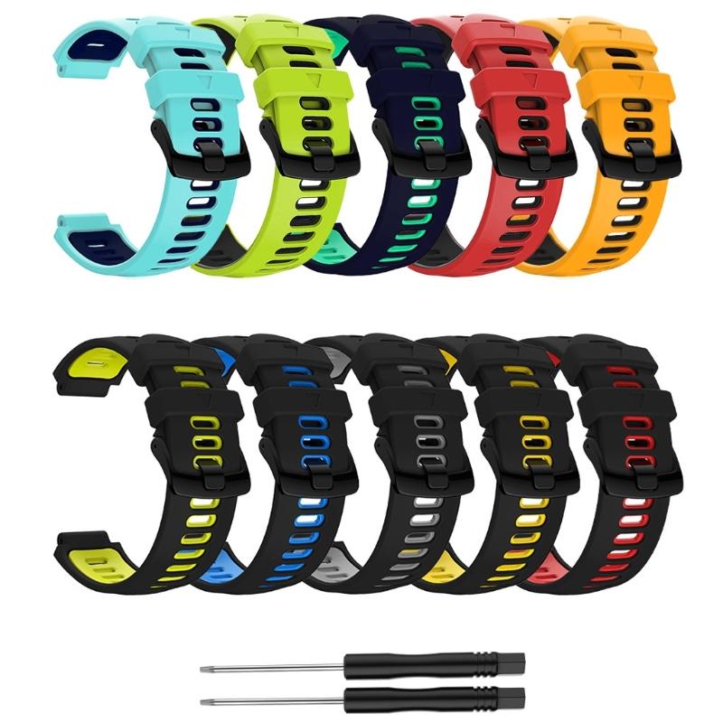 735xt 220 230 235 Cinturino Sostitutivo in Silicone Regolabile Lavabile Braccialetti Morbidi per Polso Impermeabile Lavabile