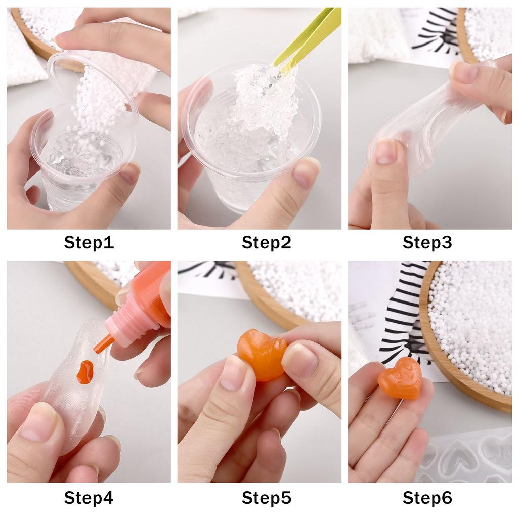 20/50/100g Polymorph Thermoplastic Friendly Plastic Aka Polycaprolactone Pellet DIY Ceramics Tool DIY Modeling Clay Pottery Art