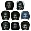 Prank Face Car Headrest Covers Unique Decors For Spooky Themed Interior Decors And Comfortable Neck Support