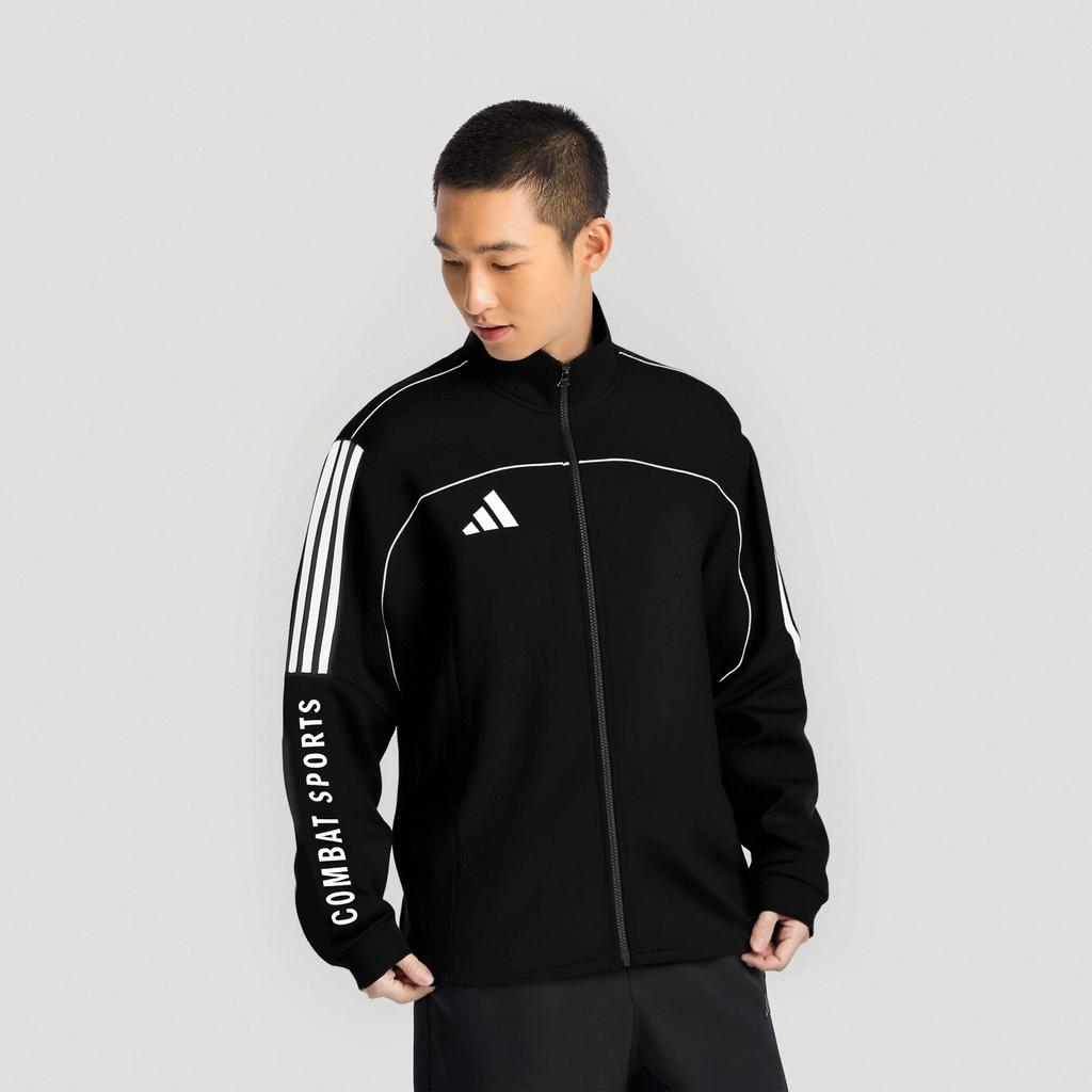 Adidas Jackets Unisex Black Stand Collar Moderate Other TR401CS-BW