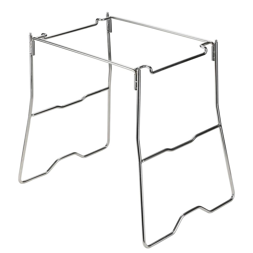 CAMPING MOON Camping IGT 1-Unit Table Frame, Stainless Steel Dual Table, G-38