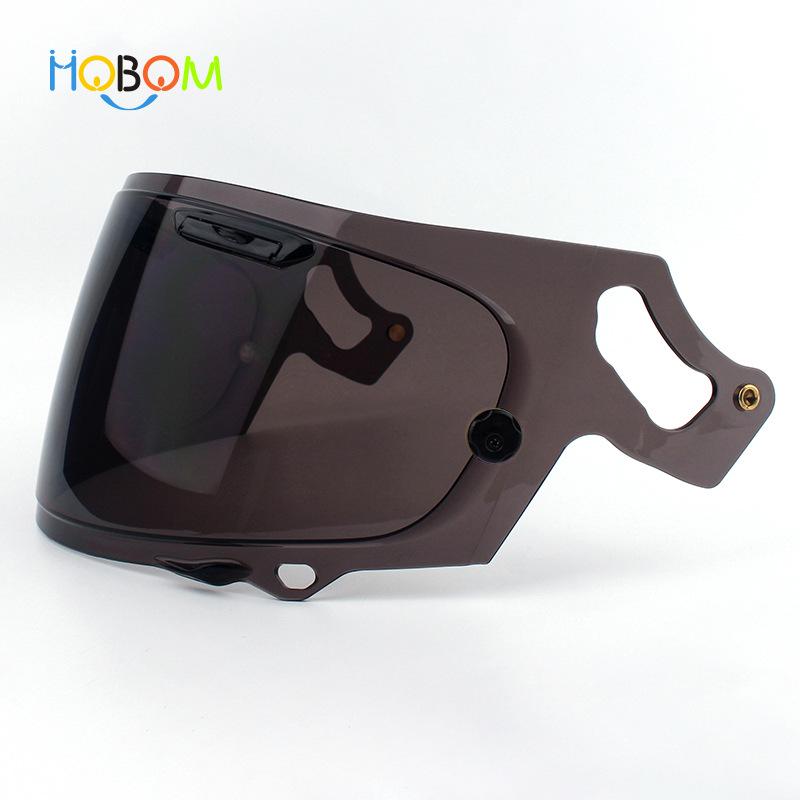 

Gradient Electroplated Visor for Arai RX7X, XD, NE0, VX Helmets – Transparent & Colored Shields